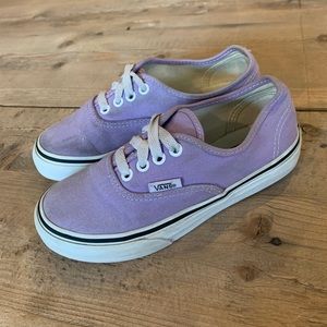 Purple Vans Kids Size 12